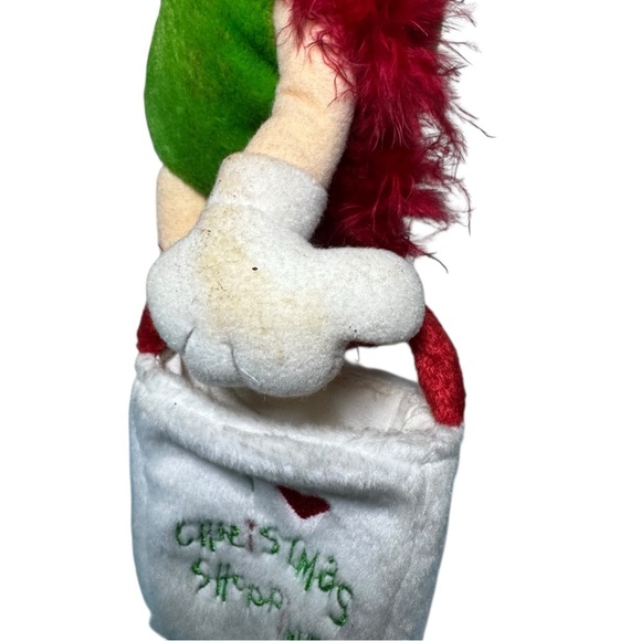 2002 Green M&M Ornament w Bag & Tags Mars Promo - Picture 2 of 16